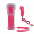 thumbnail image 1 of Luxmo Remote& Nunchuck Motion Plus Controller Combo Set for Wii / Wii U Video Games Console, 1 of 5
