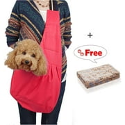 Luxmo Small Dog Pet Cat Sling Carrier Bag Adjustable Hands-Free Dog Travel Bag Pet Carrier Bag