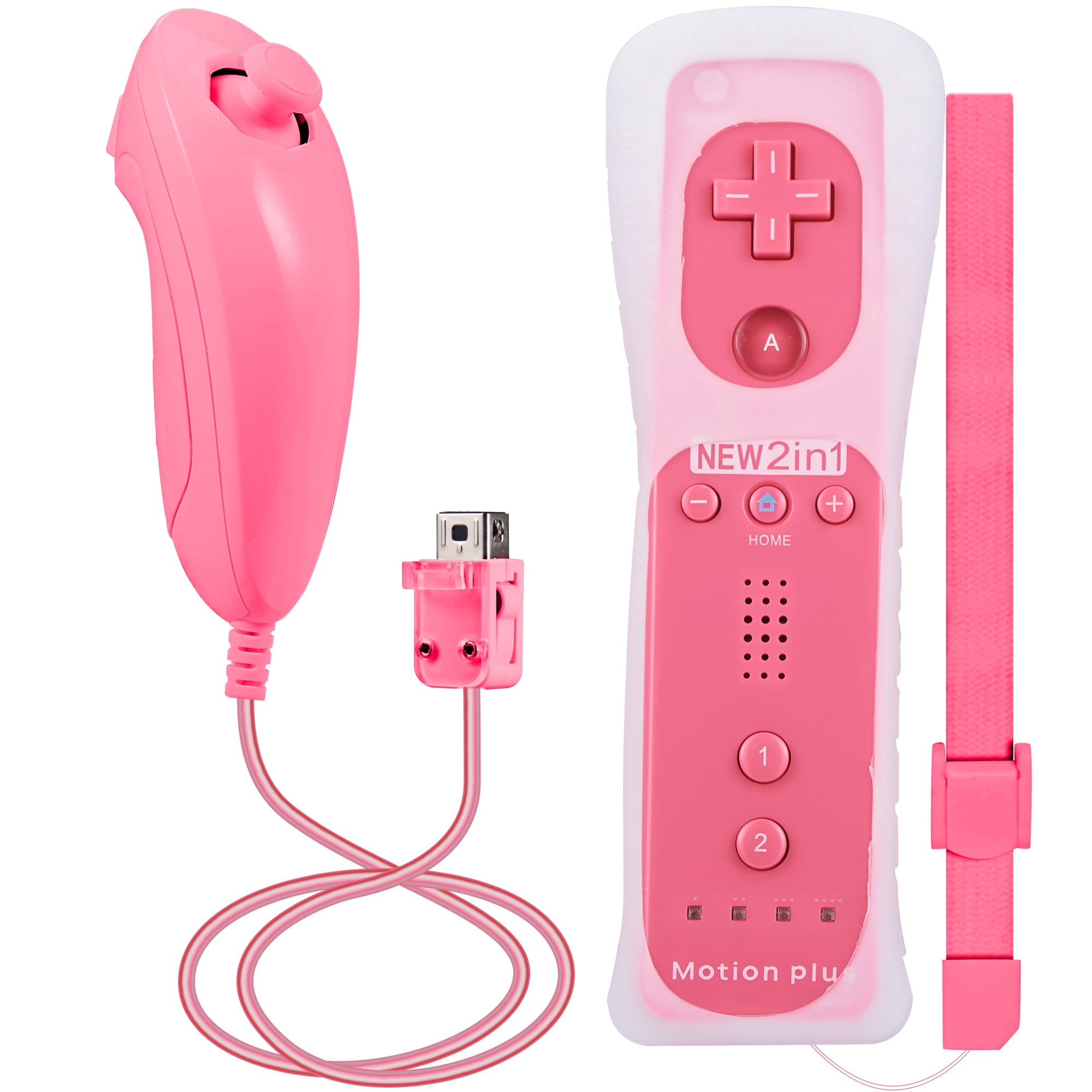 Luxmo Wii Remote Controller Motion Plus and Nunchuck Controller