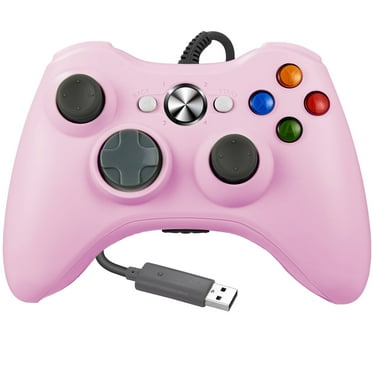 Luxmo Wired Controller for Xbox 360, USB Game Controller Gamepad Joystick for Xbox 360/Xbox 360 Slim/PC Windows 7/8/10