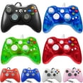 thumbnail image 1 of Luxmo Wired Xbox 360 Controller Gamepad Joystick Compatible with Xbox 360 /PC/ Windows 7 8 10, 1 of 7