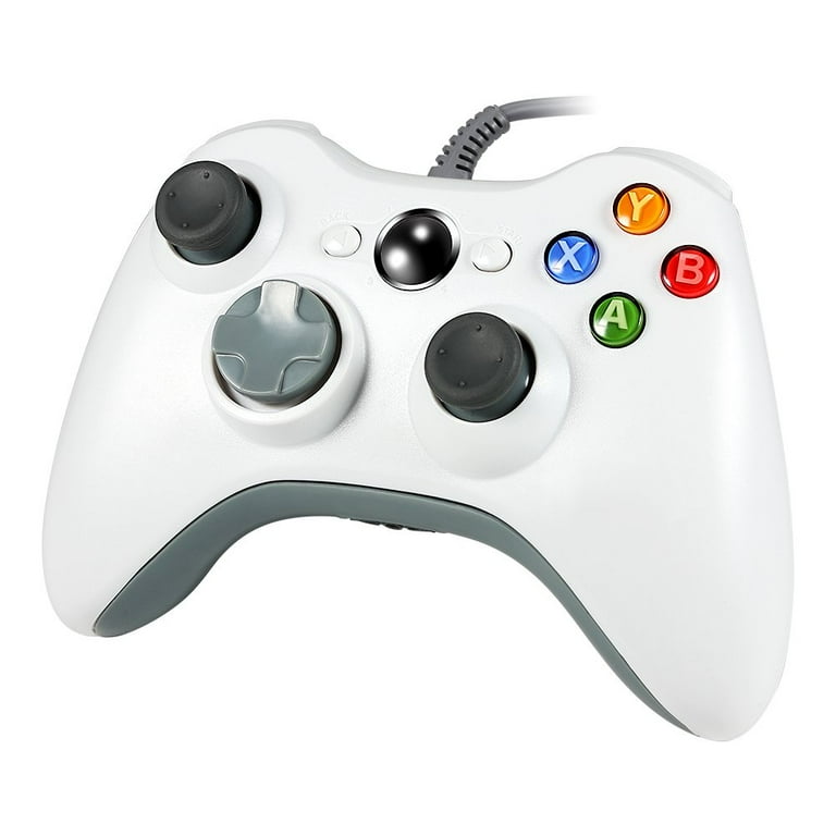 LUXMO Wired Xbox 360 Controller for Xbox 360 and Windows PC (Windows  10/8.1/8/7)