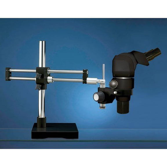 Luxo - 23880RB-ESD - ESD-Safe, VIP Microscope w/ Dual Boom Ball-Bearing Stand w/LED3000 Ringlight