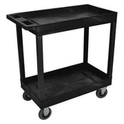 Luxor Cart 2Tub,W/SP5 Casters,18"x32" EC11SP5-B