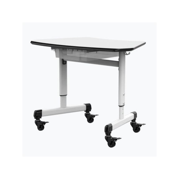 Luxor Mbs Student Desk With Sm Clear