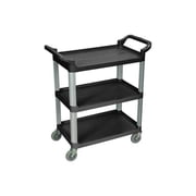 LUXOR SC12-B Serving Cart - Three Shelves