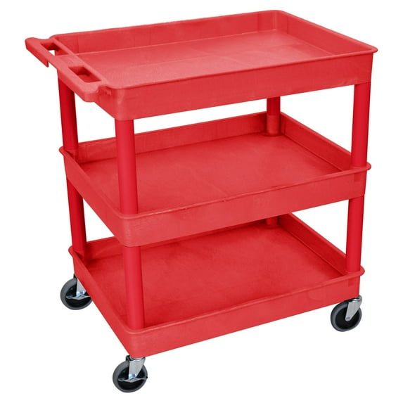 Luxor 3 Shelf Tub Cart