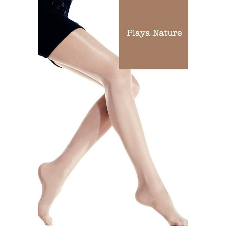 Luxor 40 half Sheer Silky Glossy Pantyhose Walmart