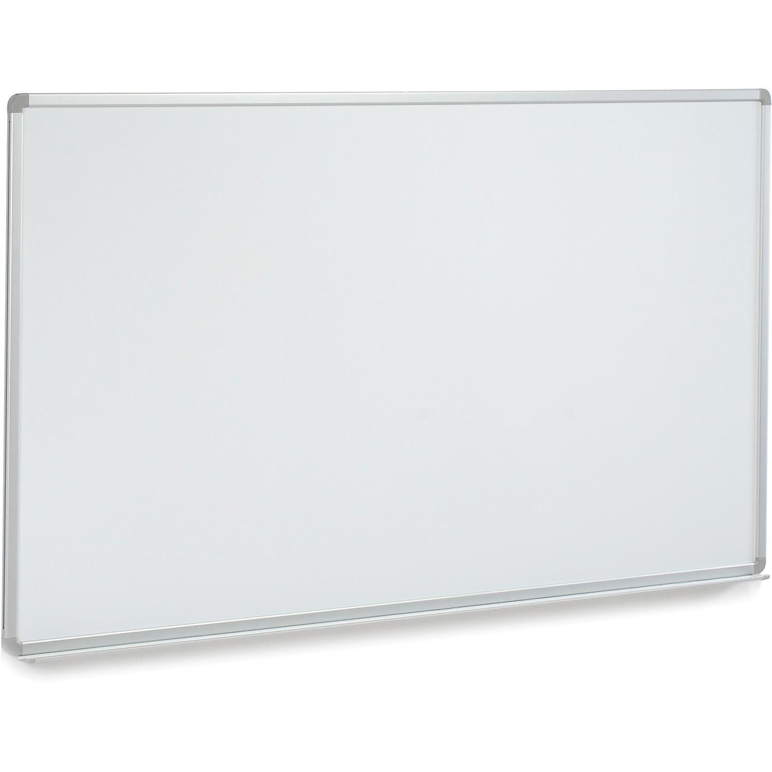 Global Industrial Porcelain Whiteboard, White, 96 x 40