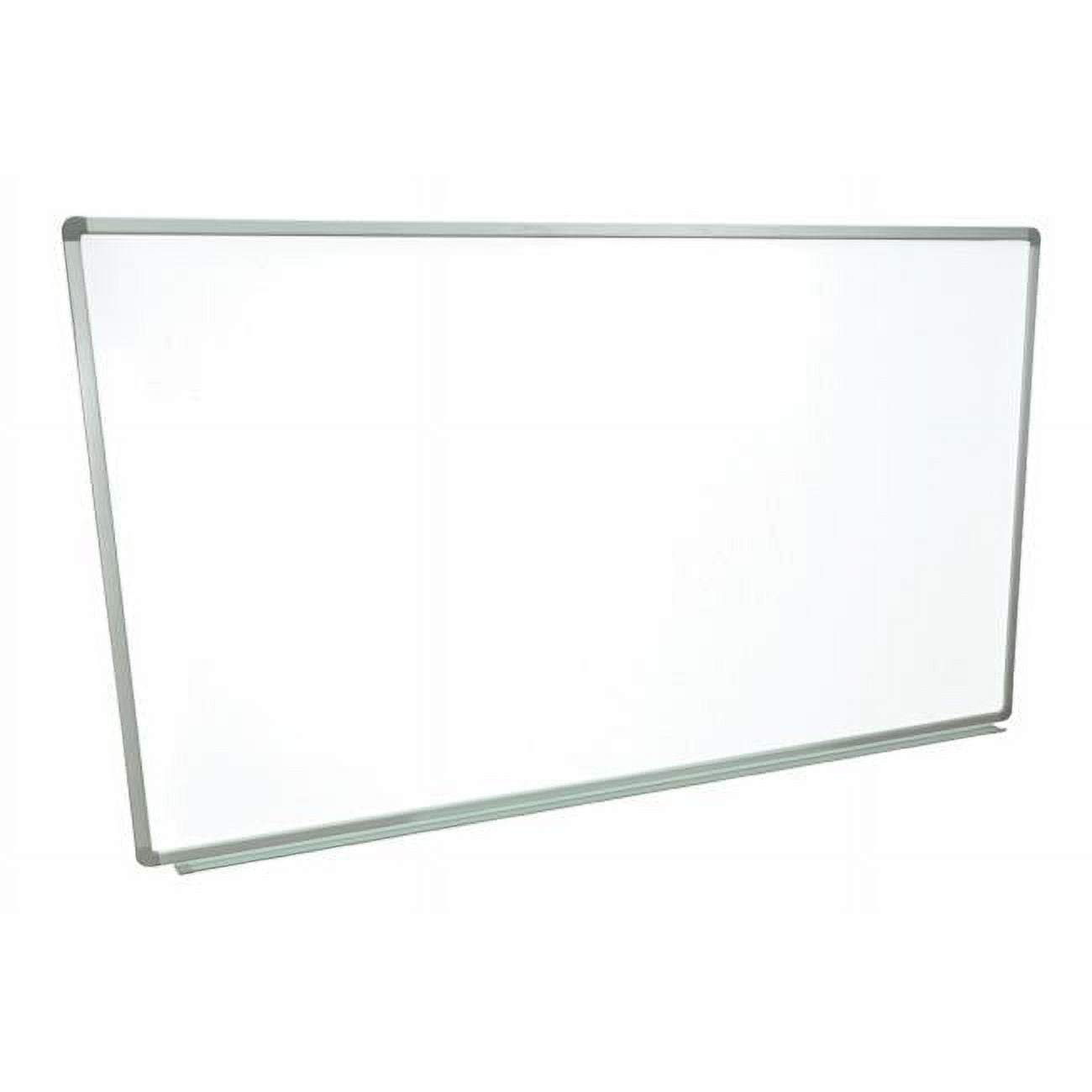 Luxor 72in. x 40in. Wall-Mounted Magnetic Whiteboard with Aluminum Frame