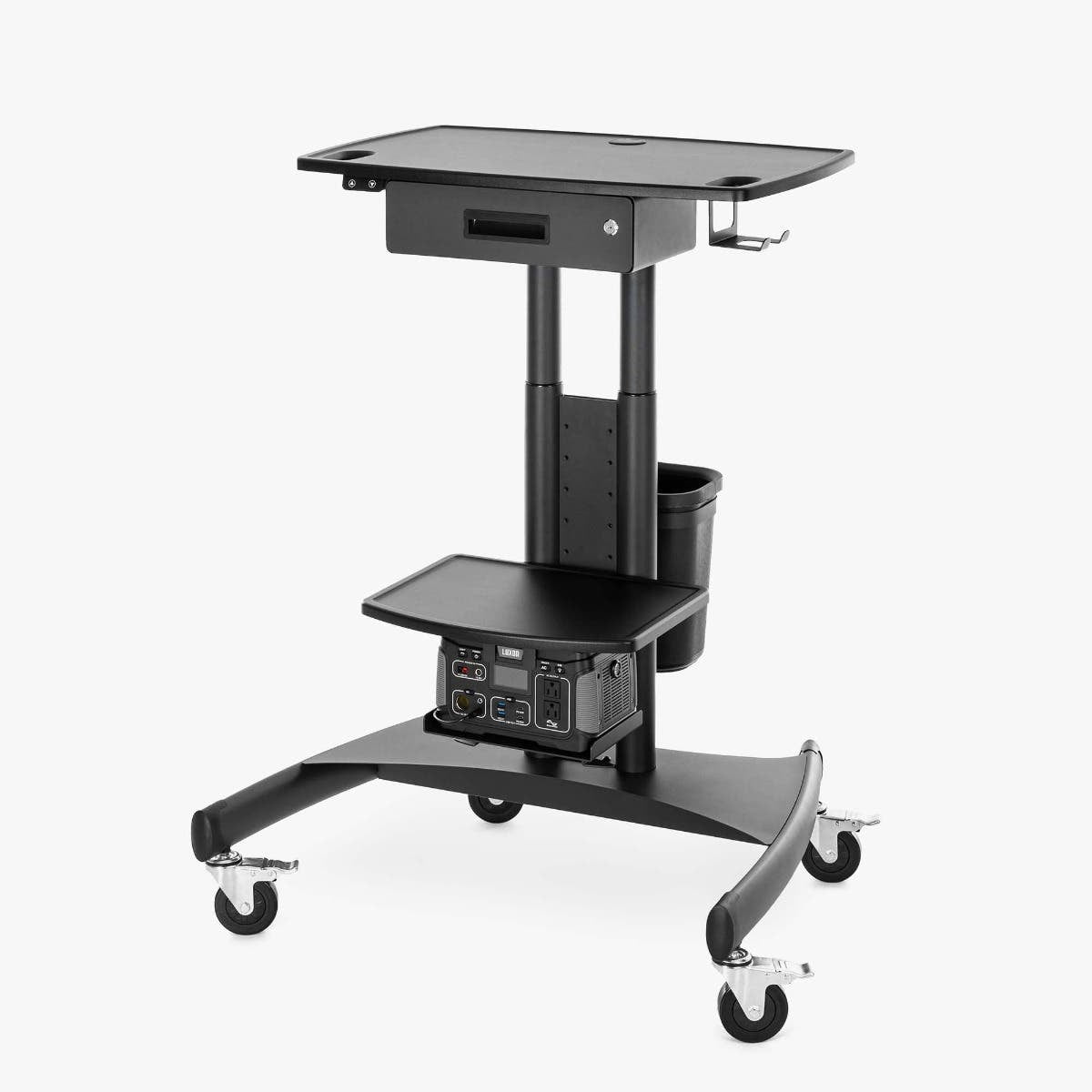 Luxor Mobile Battery Powered Ergonomic Workstation