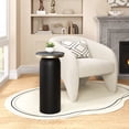 thumbnail image 1 of Luxor Drink Table Multicolor Marble Top Steel Base Modern Table, 1 of 7