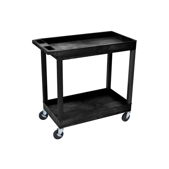 Luxor EC11 Luxor E-Series 2-Shelf Utility Cart