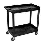 Luxor EC11 Luxor E-Series 2-Shelf Utility Cart