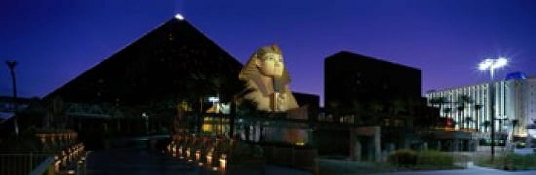 Luxor Hotel Las Vegas Nevada USA Canvas Art - Panoramic Images (18 x 6)