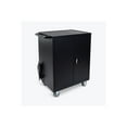 thumbnail image 1 of Luxor 32 Laptop Chromebook Charging Cart Black (LLTP32-B), 1 of 4