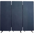 thumbnail image 1 of Luxor LUX RCLM7266ZSB Starlight Acoustic Room Divider, Blue - Pack of 3, 1 of 8
