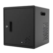 Luxor LLMC10 Modular Charging Cabinet, 10-Device Tablet & Laptop Charging and Storage Station for iPads & Chromebooks up to 13", Locking Door, Stackable Steel Design, Device Charging Cabinet