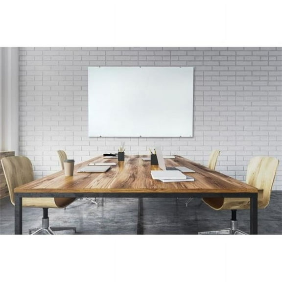 Luxor  Magnetic Wall Mounted Glass Board- 60 x 40 in.