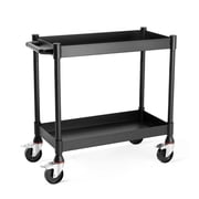 Luxor Mighty Haul 18 inch Heavy Duty 2 Shelf Utility Cart