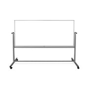 Luxor Mobile 96"W x 40"H Dry Erase Double-Sided Magnetic Whiteboard with Aluminum Frame and Stand