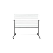 Luxor Mobile Double Sided Music Dry-Erase Whiteboard 72" x 48" (MB7248MM)