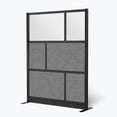 thumbnail image 1 of Luxor Modular Wall Room Divider System - Black Frame - 53" x 70" Starter Wall, 1 of 7