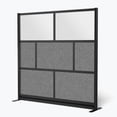 thumbnail image 1 of Luxor Modular Wall Room Divider System - Black Frame - 70" x 70" Starter Wall, 1 of 7