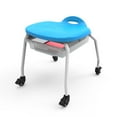 thumbnail image 1 of Luxor Stackable Classroom Stool with Wheels and Storage, 1 of 9