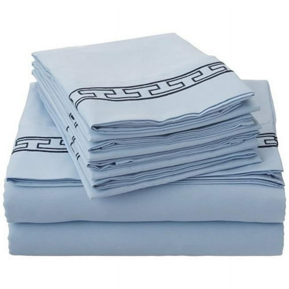Heritage 3000 Series Regal Embroidery Sheet Set by Luxor Treasures