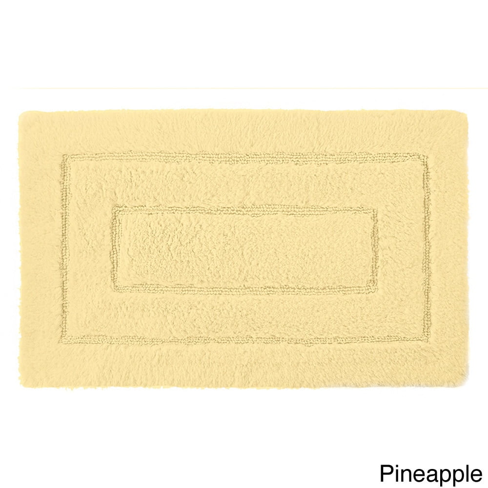 Luxorious Cotton Brights Collection 20 x 32-inch Bath Rug - 20 x 32 ...