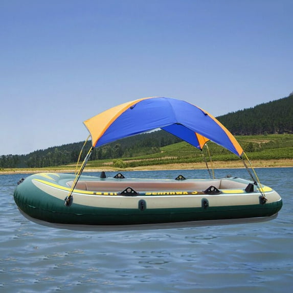 Luxoti Blue Portable and Lightweight Pvc Material Boat Canopy