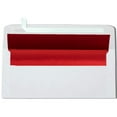thumbnail image 1 of Luxpaper #10 Foil Lined Square Flap Envelope, 4 1/8 X 9 1/2, White, 50/Pack, 1 of 5