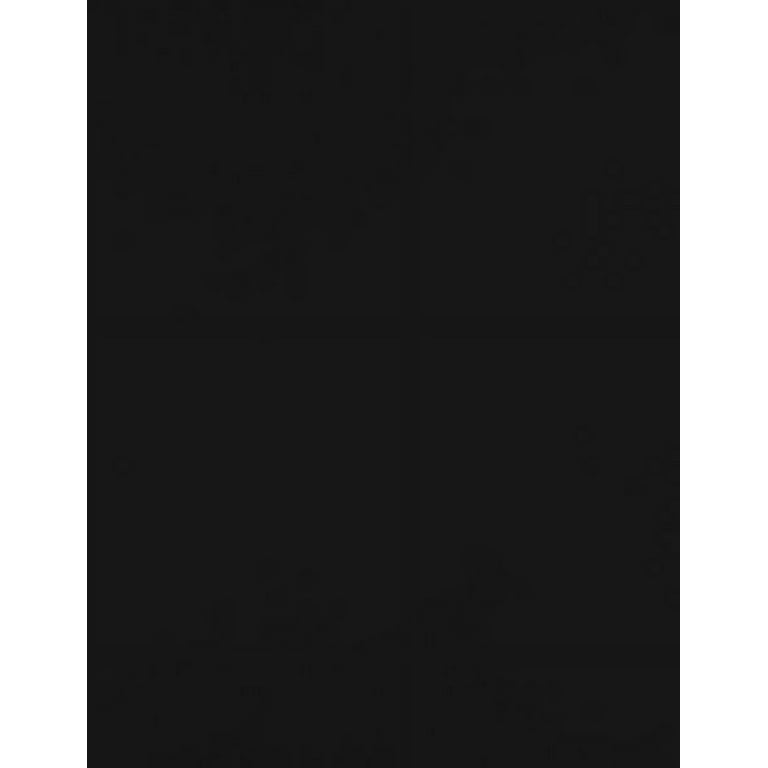 Lux 100 Lb. Cardstock Paper 8.5 X 11 Midnight Black 250 Sheets