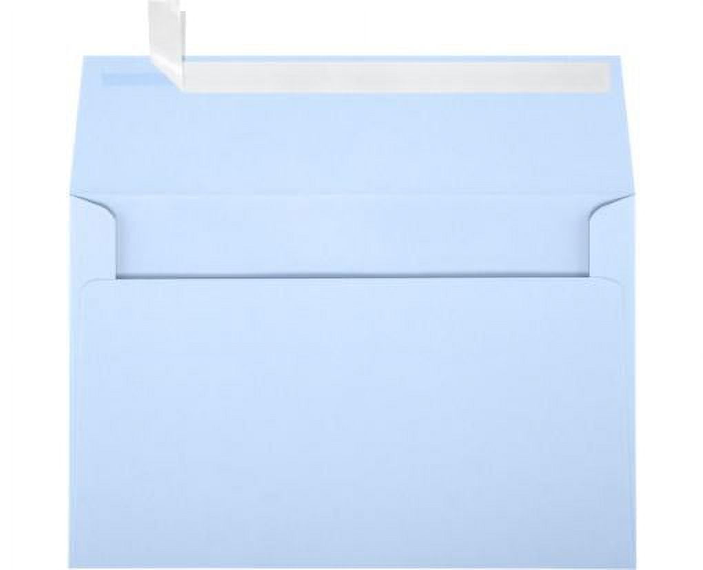 Luxpaper A9 Invitation Envelope, (5 3/4 X 8 3/4), Baby Blue, 50/Pack