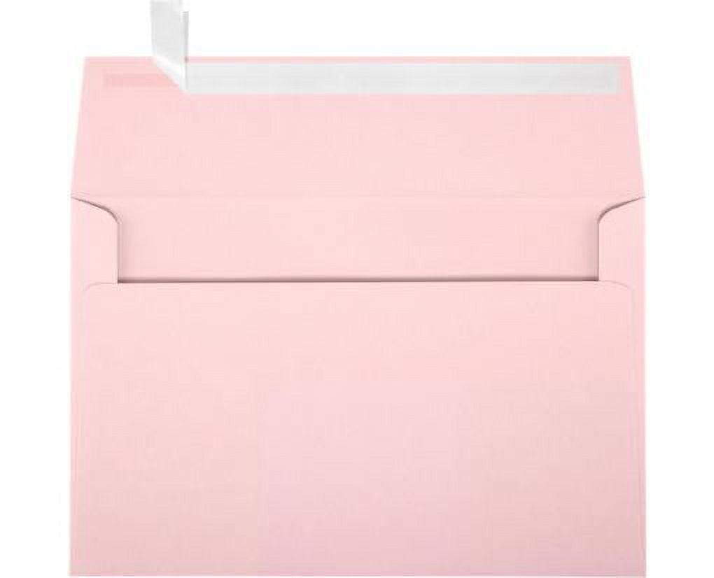 Luxpaper A9 Invitation Envelope, (5 3/4 X 8 3/4), Candy Pink, 50/Pack