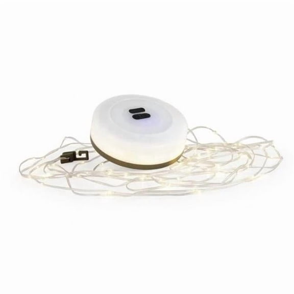 Luxpro 350736 30 ft. 300 Lumens Retractable LED String Light