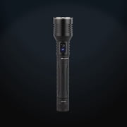 LUXPRO XP715 Pro Series Rechargeable LED Flashlight, 16000 Lumens, OLED Screen