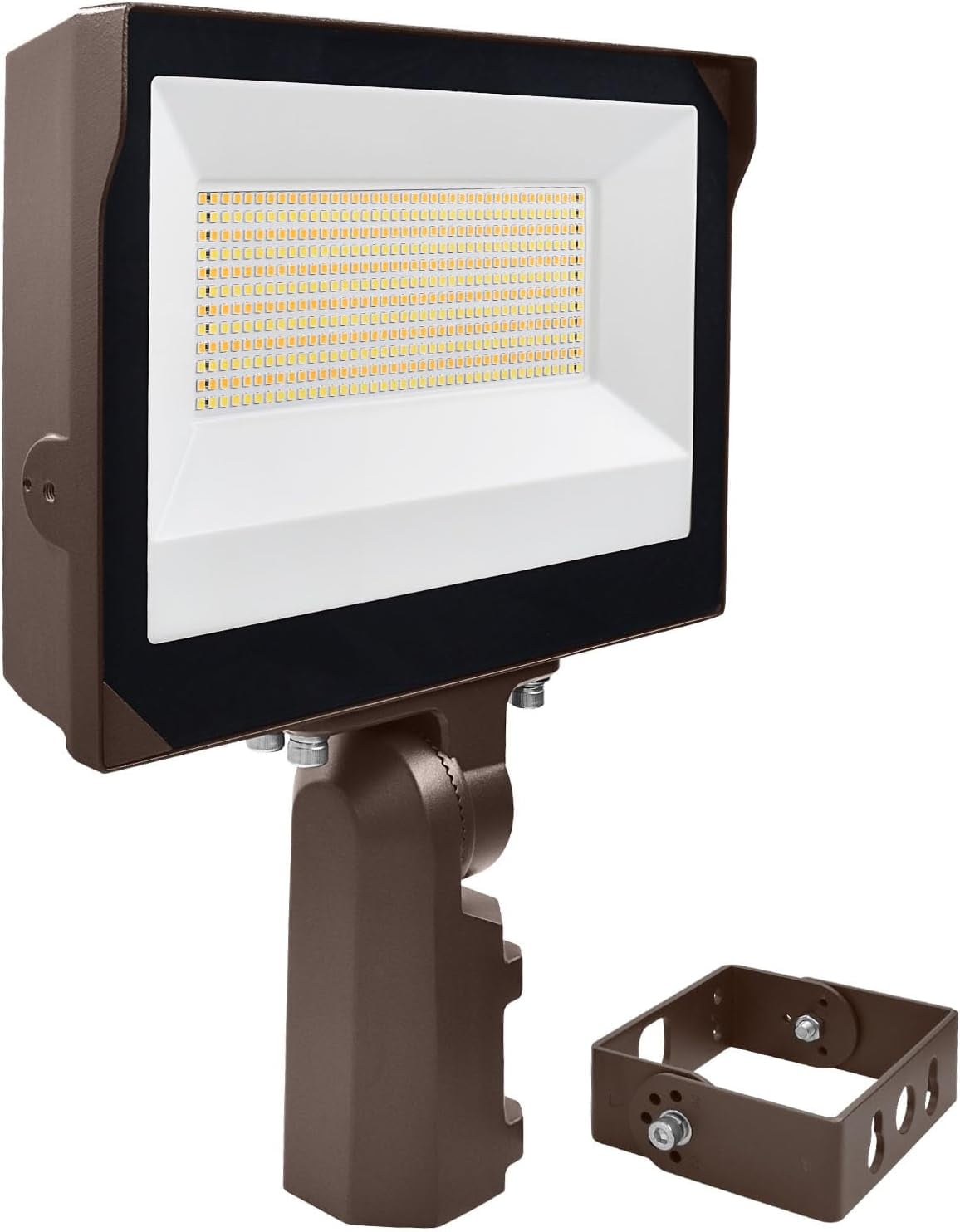 Luxrite 100/120/150W LED Flood Lights Photocell Up to 21900LM 3CCT IP65
