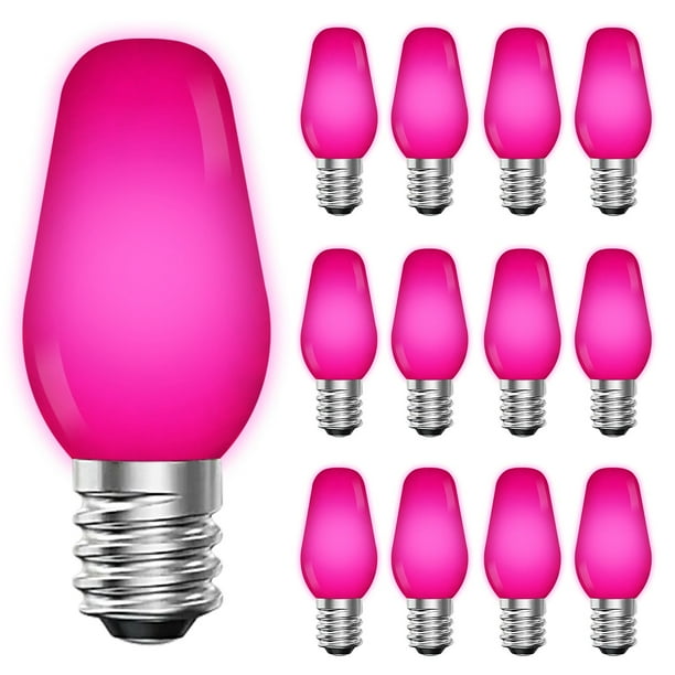 Pink led light bulbs 2025