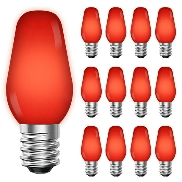Outdoor red light bulb deals