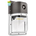 thumbnail image 1 of Luxrite 18W LED Wall Pack Light with Photocell, 2160 Lumens, 3 Color Selectable, Dusk to Dawn Wall Light, IP65, 1 of 7
