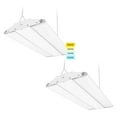 thumbnail image 1 of Luxrite 2FT Linear High Bay LED Shop Lights, 165/190/220W, Up to 30000LM, 4CCT, 0-10V Dimmable, 120-277V, DLC, UL 2 Pack, 1 of 7