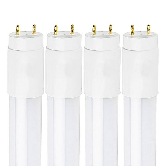Luxrite 36 inch T8 Tube Light, 6500K Daylight, 16W, Direct or Bypass, 1600 Lumens, ETL Listed, G13 Base 4-Pack