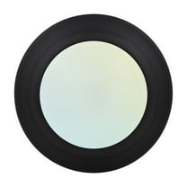 Luxrite 4" LED Disk Lights Dimmable Flush Mount 5CCT 11W 800LM Damp Rated Black