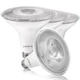 thumbnail image 1 of Luxrite 4-Pack LED PAR38 Flood Light Bulb 3000K Soft White 1250 Lumens 15W Dimmable Wet Rated E26 Base UL Listed, 1 of 7