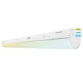 thumbnail image 1 of Luxrite 4FT LED Strip Light Fixture, 34W/38W/45W, Up to 5940 Lumens, 3 Color Selectable 3500K-5000K, Dimmable, Damp Rated, UL Listed, 1 of 7