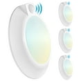 thumbnail image 1 of Luxrite 6 Inch LED Motion Sensor Ceiling Light, 3CCT 3000K 4000K 5000K, 13W, 1050LM, ETL 4-Pack, 1 of 7