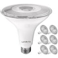 thumbnail image 1 of Luxrite 6-Pack LED PAR38 Flood Light Bulb 2700K Warm White 1250 Lumens 15W Dimmable Wet Rated E26 Base UL Listed, 1 of 7