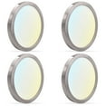 thumbnail image 1 of Luxrite 7 Inch LED Flush Mount Ceiling Light, 15W 1000LM, 5CCT, Dimmable, ETL, Brushed Nickel 4-Pack, 1 of 7